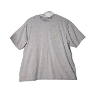 CARHARTT Loose Fit Gray Pocket T Shirt Mens Size 3XL
